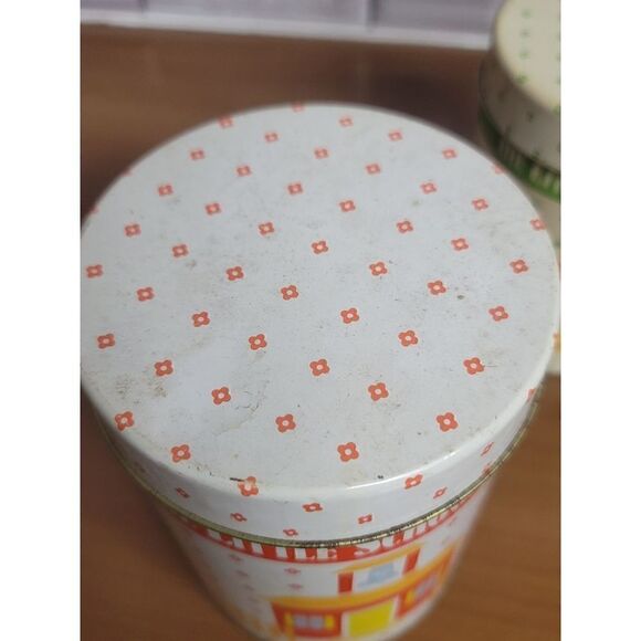 1970's Little School House Nesting Tins - Picture 7 of 10